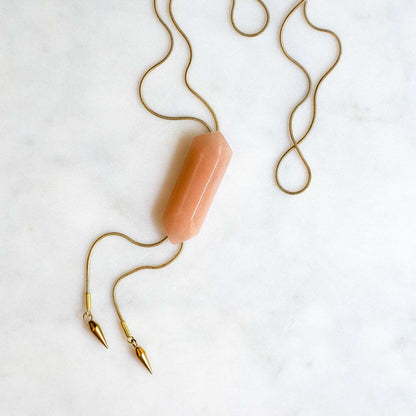 Gem Bolo Necklace
