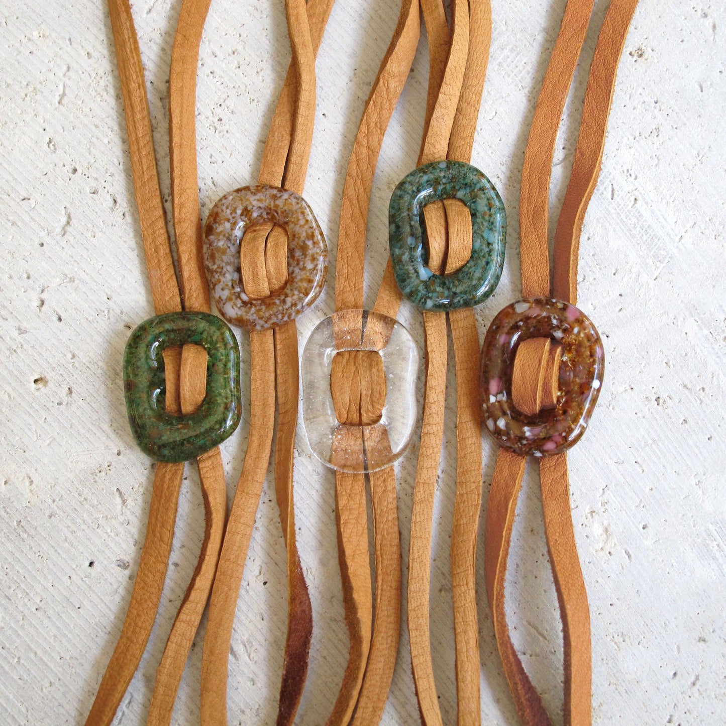 Katie Kismet Stone Lariat Bolo Ties