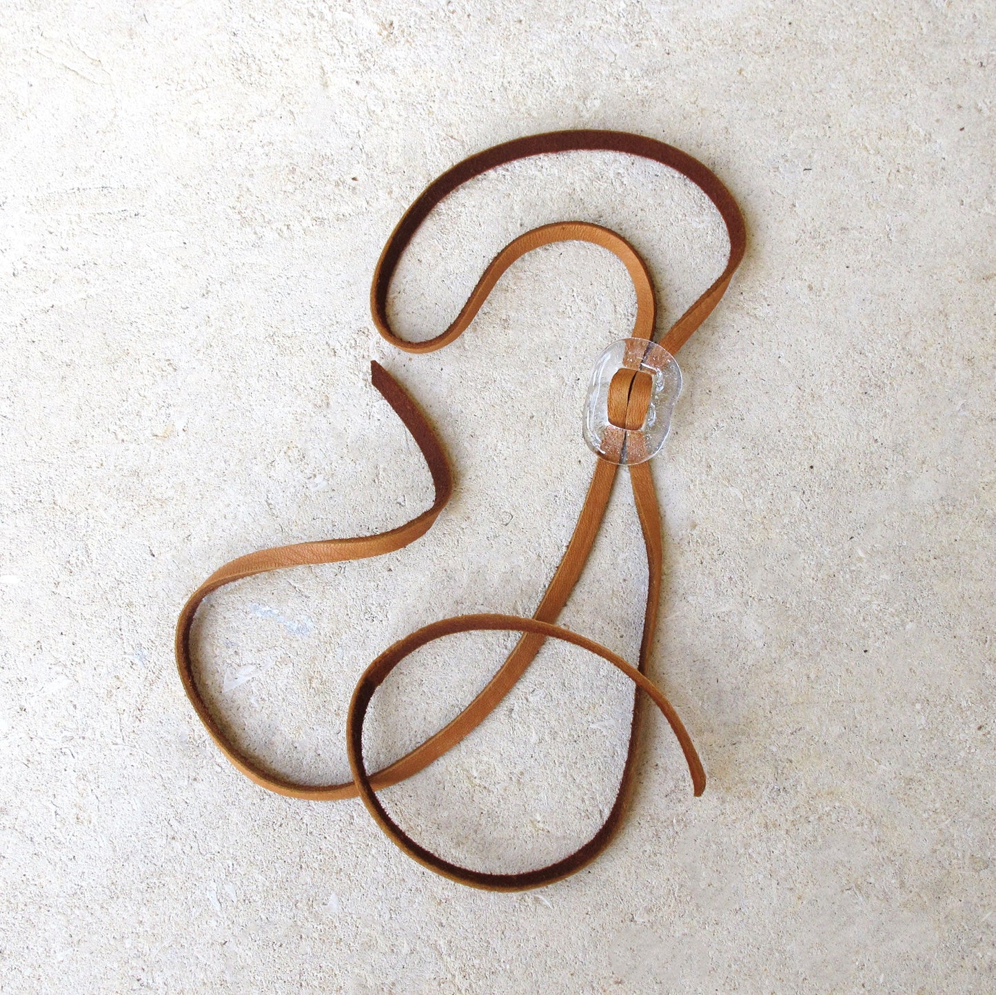 Stone Lariat Bolo / Hat Accessory